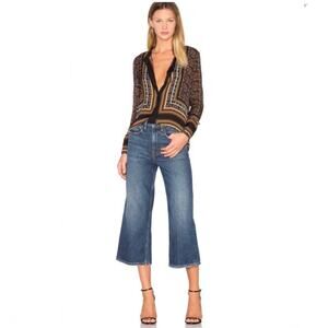 Revolve A.L.C. Franco 100% Silk Franco Top